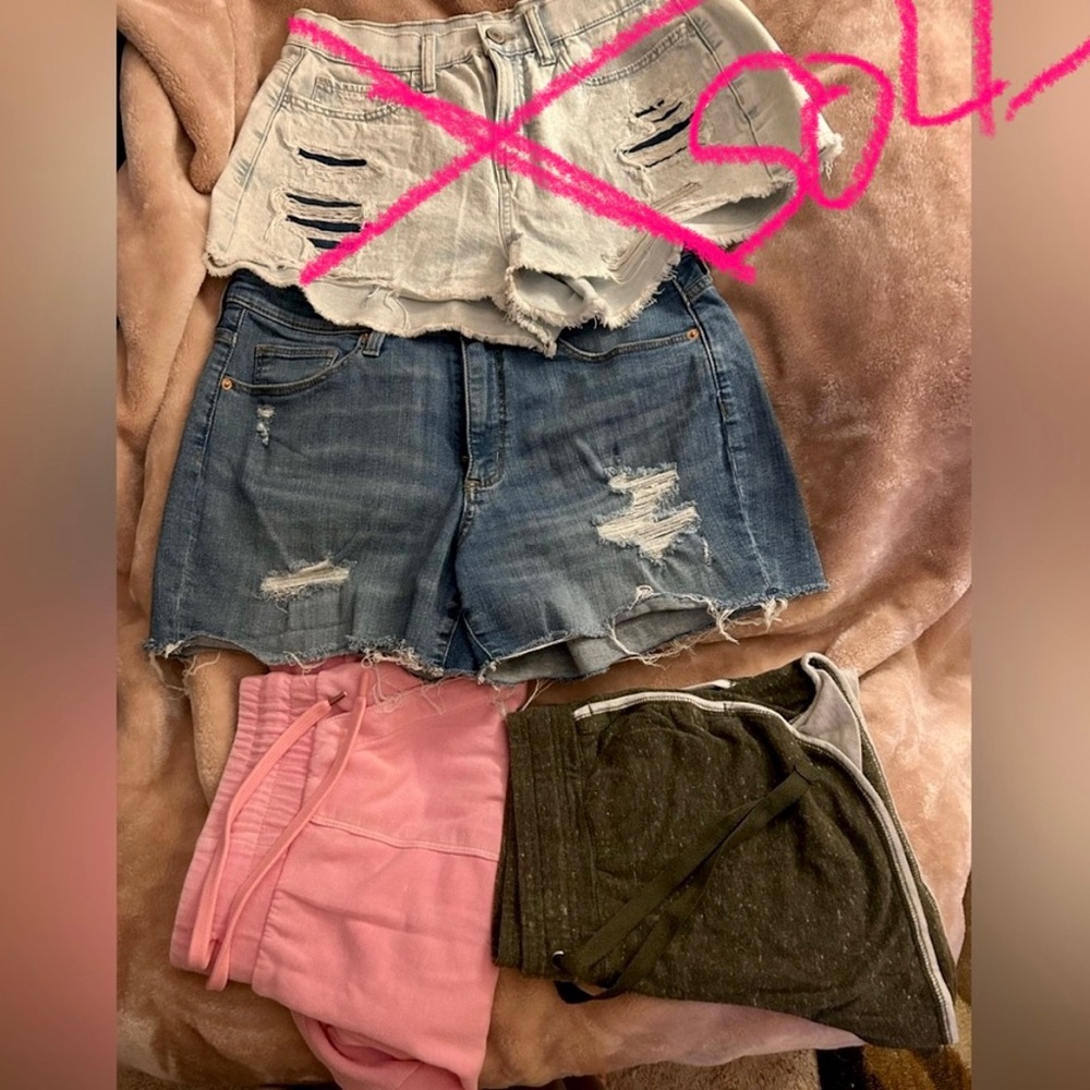 Lot of 3 pairs of shorts (ONE SOLD) see pictures